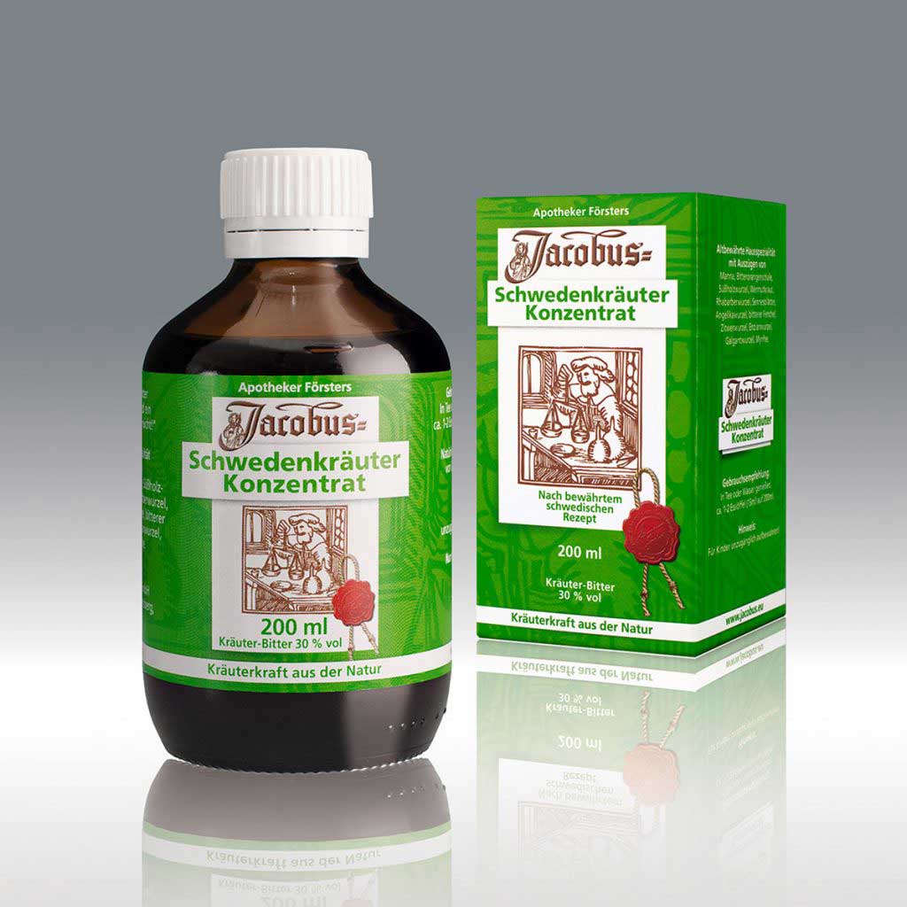 Jacobus-Schwedenkräuter Konzentrat 200ml Schwedenkräuter Konzentrat 200ml